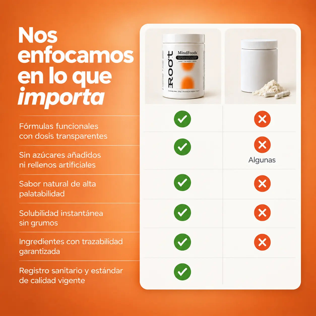 ROOT MindFoods®| Nutrición Funcional